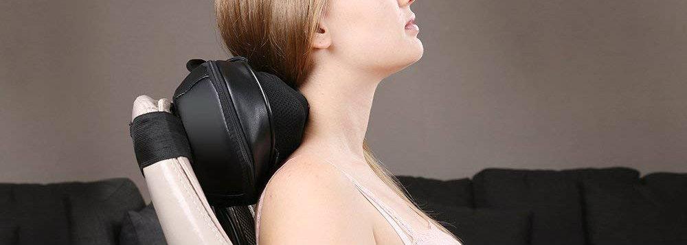 PHILNA12 2 in 1 cuscino cervicale collo elettrico massaggio 